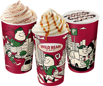 Wild Bean Cafe kubki